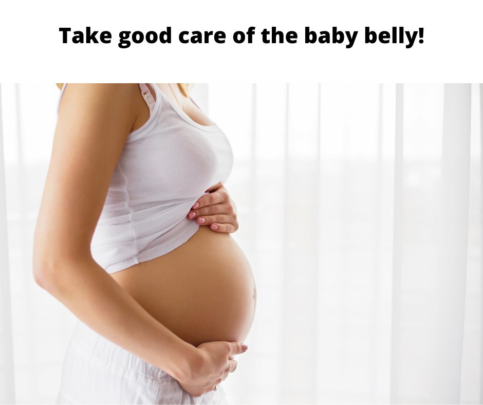 28 Weeks Pregnant Woman with Sheer White curtain background